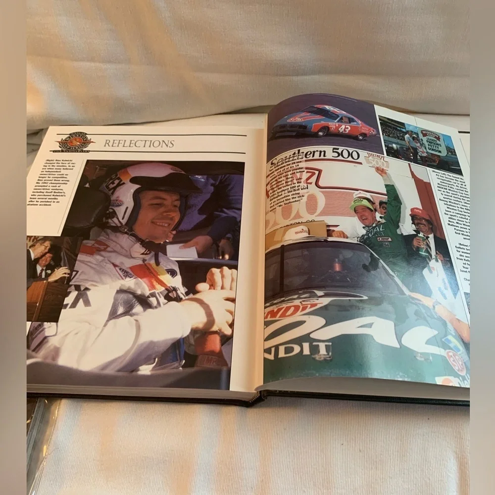 NASCAR Winston Cup Series 25th Anniversary Hardcover Book